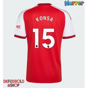 Arsenal Ezri Konsa #15 Hjemmebanetrøje 2026-27 Kort ærmer